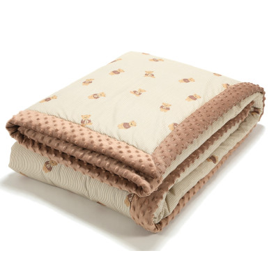 Κουβέρτα Baby Bear – Minky Mocca – XL