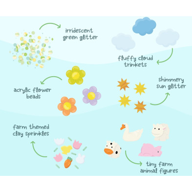 Glo Pals Filler Pack Farm Fun