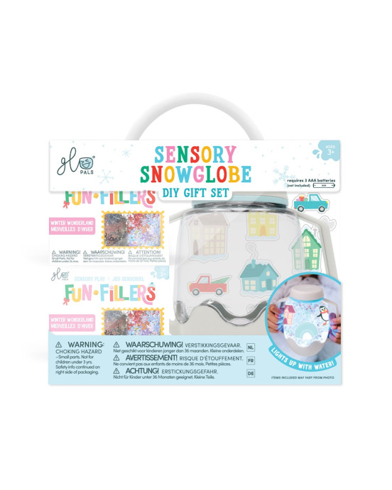 Glo Pals DIY Sensory Snowglobe Gift Set