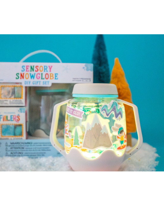 Glo Pals DIY Sensory Snowglobe Gift Set