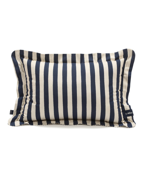 Μεγάλο Παιδικό Μαξιλάρι Stripes Navy