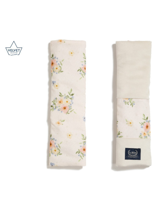 Jersey Seat Belt Cover English Garden Velvet Rafaello