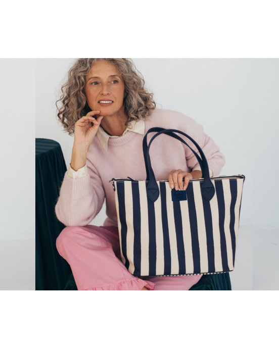 Mommy’s Bag Stripes Navy