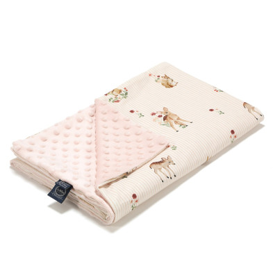 Λεπτή Κουβέρτα Bambiland – Powder Pink – M
