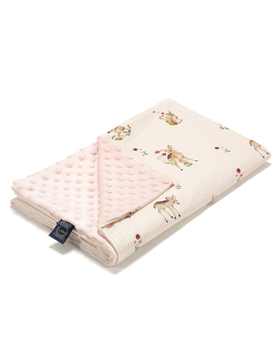Λεπτή Κουβέρτα Bambiland – Powder Pink – M