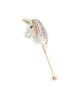 Bieco Hobby Horse Unicorn White Rainbow