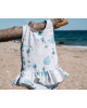 Filibabba Eva Swimsuit Christian’s Whale Tales – M