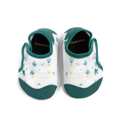 Filibabba Bath Shoes Christian’s Whale Tales – 26-27