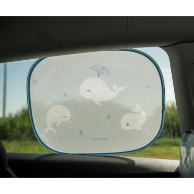 Filibabba – Sun Shades for the Car 2pcs – Christian’s Whale Tales