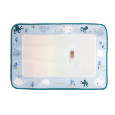 Filibabba Water Drawing Mat – Christian’s Whale Tales