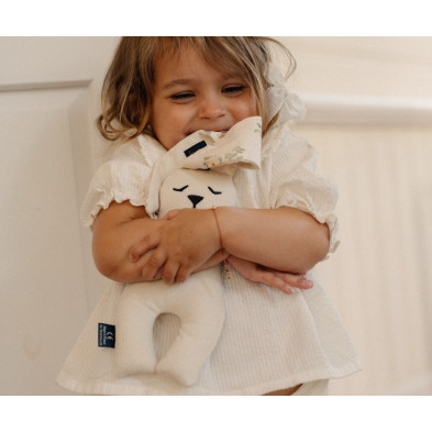 Small Bunny English Garden – Ecru