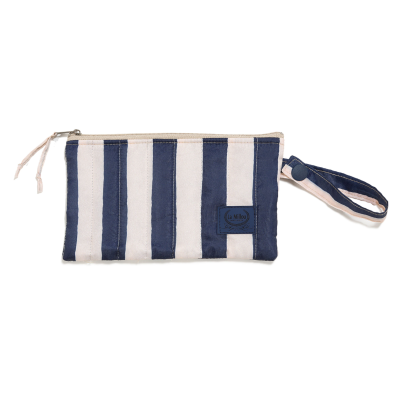 Αδιάβροχο Καπιτονέ Πορτοφόλι Stripes Navy