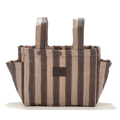Mollet Ortalion Τσαντάκι Καροτσιού – Stripes Brown