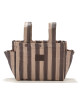 Mollet Ortalion Τσαντάκι Καροτσιού – Stripes Brown