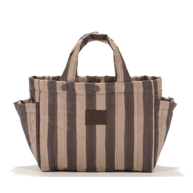 Mollet Ortalion Τσαντάκι Καροτσιού – Stripes Brown