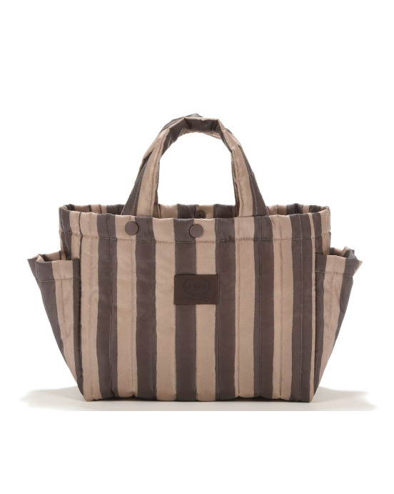 Mollet Ortalion Τσαντάκι Καροτσιού – Stripes Brown