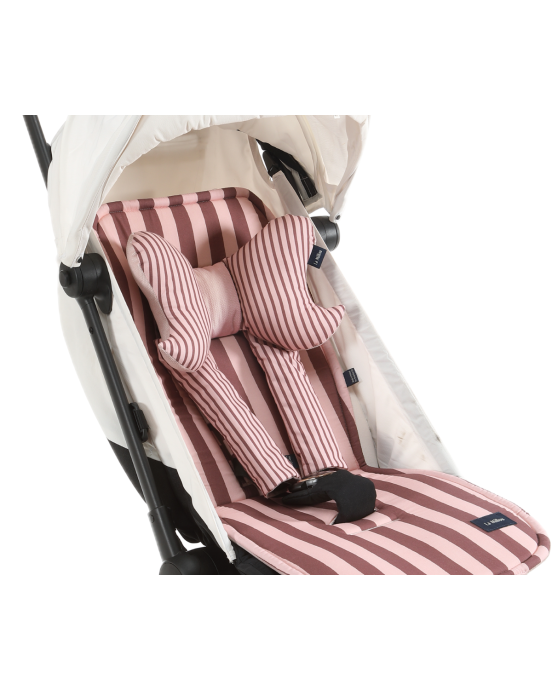 Προστατευτικό Καροτσιού Stripes Pink – Multi