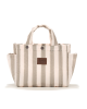 Mollet Ortalion Τσαντάκι Καροτσιού- Stripes Beige