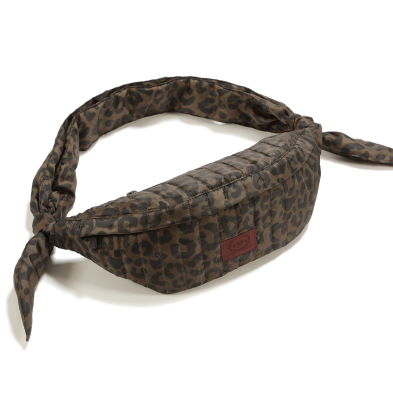 Τσαντάκι μέσης Ortalion Leopard Choco