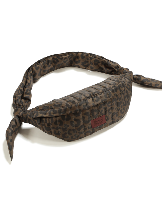 Τσαντάκι μέσης Ortalion Leopard Choco