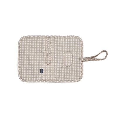 Mollet Ortalion Θήκη για αλλαγή πάνας Beige Vichy