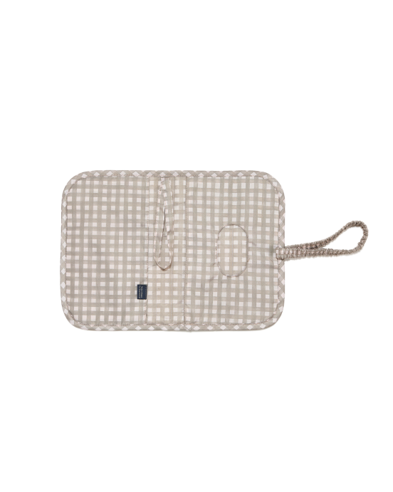 Mollet Ortalion Θήκη για αλλαγή πάνας Beige Vichy