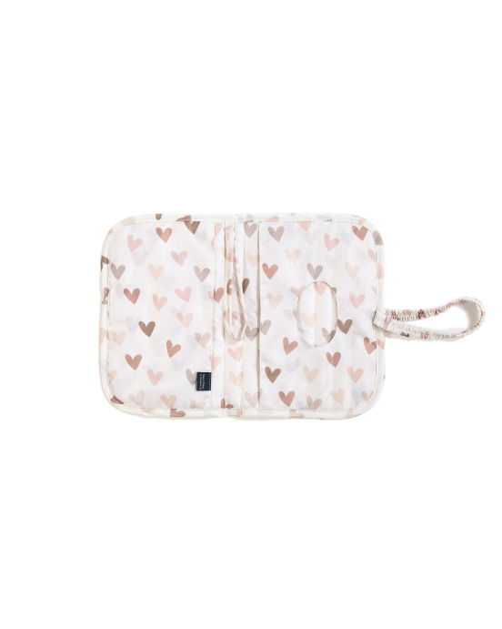 Mollet Ortalion Θήκη για αλλαγή πάνας Heartbeat Beige