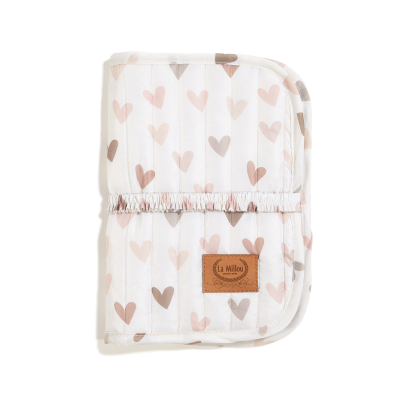 Mollet Ortalion Θήκη για αλλαγή πάνας Heartbeat Beige