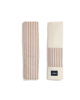 Jersey Seat Belt Cover Stripes Beige