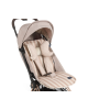Jersey Seat Belt Cover Stripes Beige