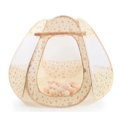 Bieco Παιδική Σκηνή Vintage Flowers με 50 Μπαλάκια