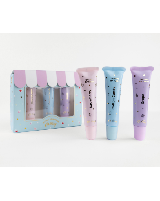 Παιδικό σετ Natural Lip Gloss