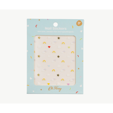 Oh Flossy Nail Stickers Sky