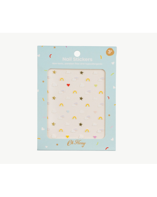 Oh Flossy Nail Stickers Sky