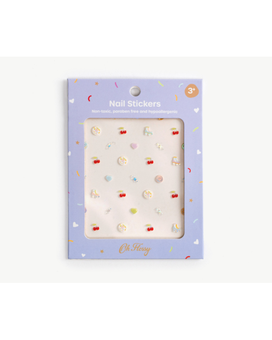 Oh Flossy Nail Stickers Disco Fever
