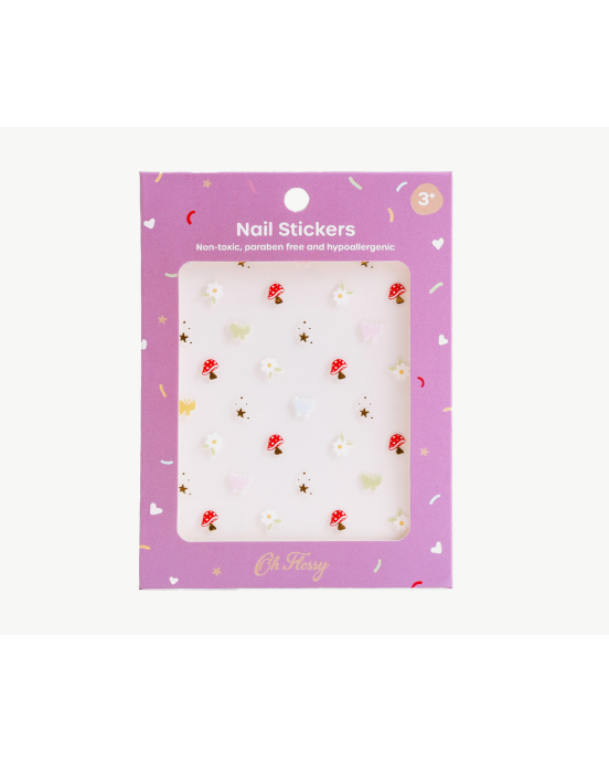 Oh Flossy Nail Stickers Magic Garden