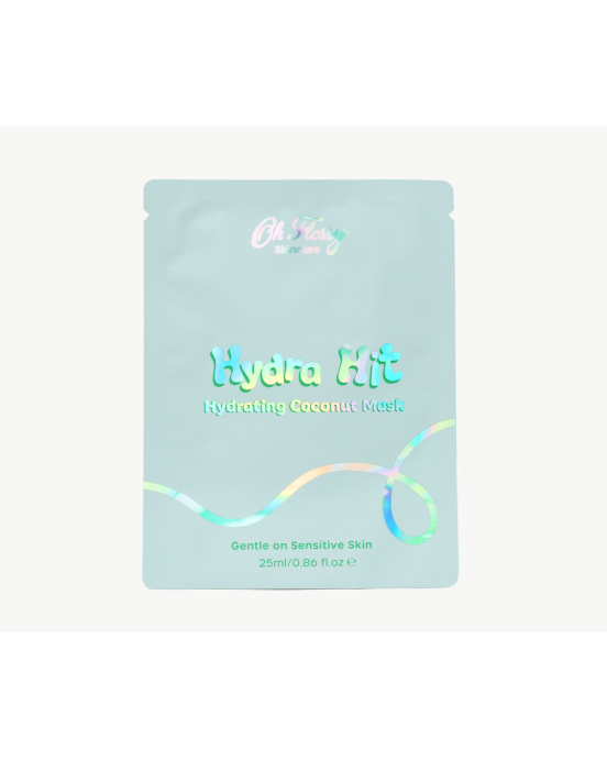Oh Flossy Skincare – Hydra Hit Ενυδατική Μάσκα Προσώπου με Καρύδα