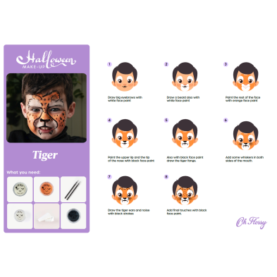 Παιδικό Σετ Wild Wonders Kids Face Painting