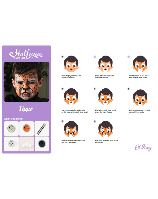 Παιδικό Σετ Wild Wonders Kids Face Painting