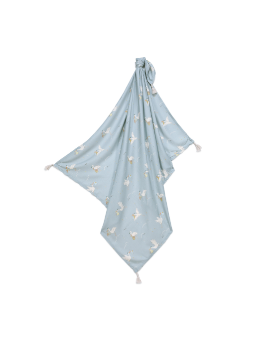 Bamboo Κουβέρτα Swaddle Bebe Mignon Blue