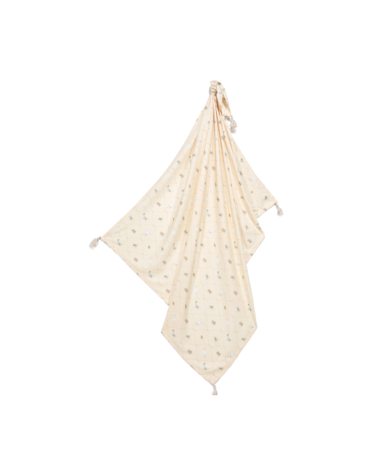 Bamboo Κουβέρτα Swaddle Bebe Mignon Vanilla