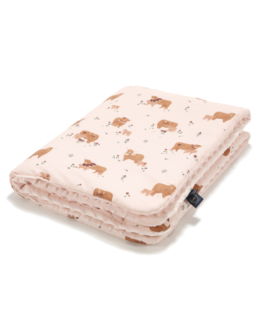 Κουβέρτα Moo Meadow – Powder Pink – M
