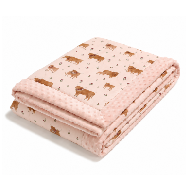 Κουβέρτα Moo Meadow – Powder Pink – XL