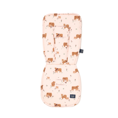 Προστατευτικό Καροτσιού Moo Meadow Velvet Powder Pink – Multi