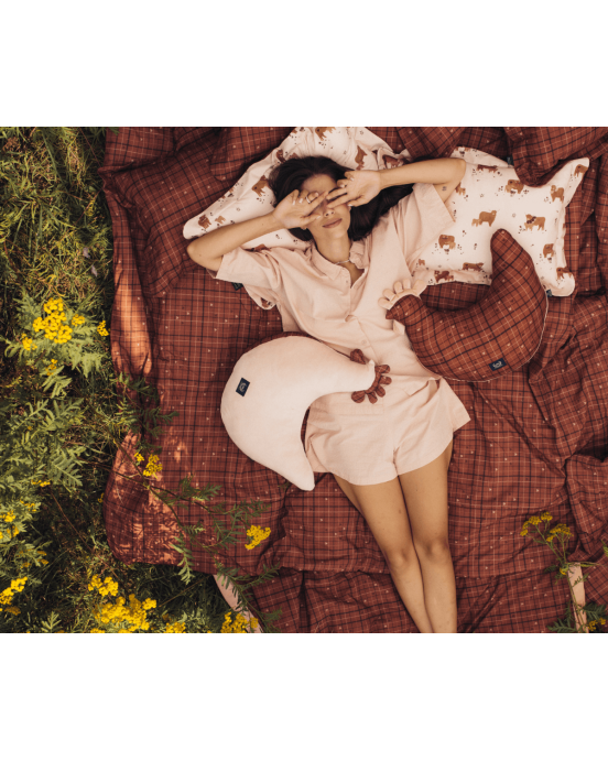 Kura Moo Meadow Powder Pink