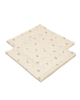 2 Pack Bamboo Μικρές Μουσελίνες Bebe Mignon Vanilla (Silver Plus Protection Τεχνολογία)