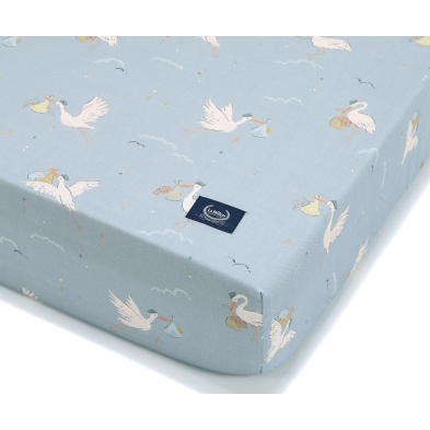 Σεντόνι Κούνιας Bebe Mignon Blue