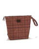 Αδιάβροχο Τσαντάκι Καλλυντικών Moo Meadow Plaid (XL)