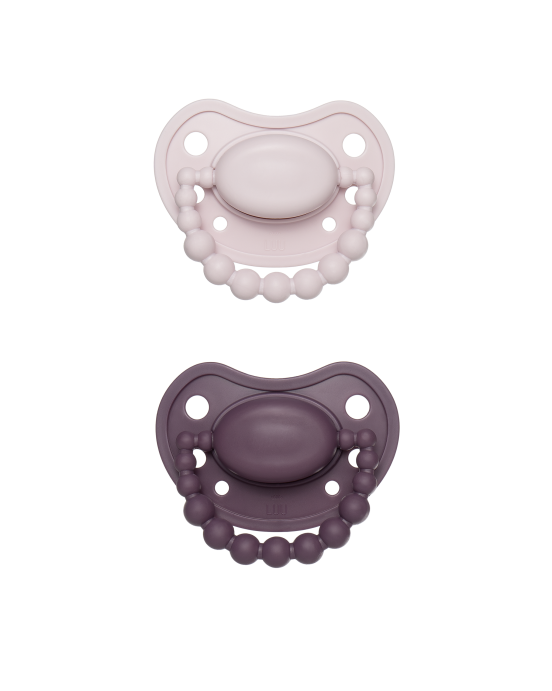Σετ πιπίλες LUU Kids – Blueberry Shake & Sweet Plum – 3-6 μηνών