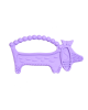 Μασητικό Luuie The Dog – Purple